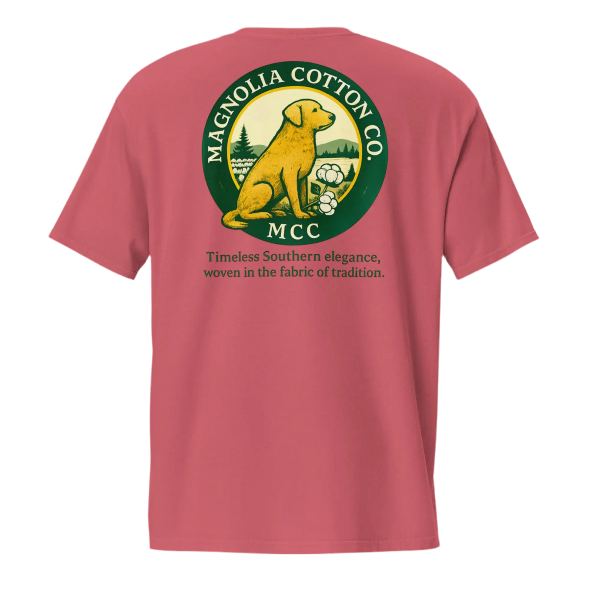 A Day In The Field Tee – Magnolia Cotton Co. MagnoliaCottonCo. T-shirt 37.00 MagnoliaCottonCo. Sunset Blush / 2XL