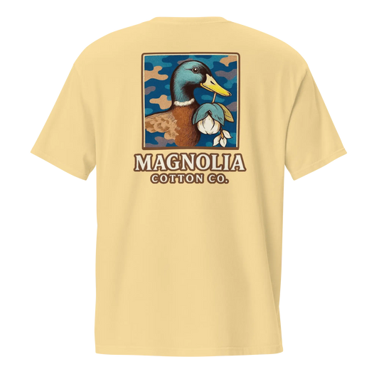 Camo Duck Pocket Tee – Magnolia Cotton Co. MagnoliaCottonCo. T-shirt 37.00 MagnoliaCottonCo. Sunwashed Yellow / 2XL