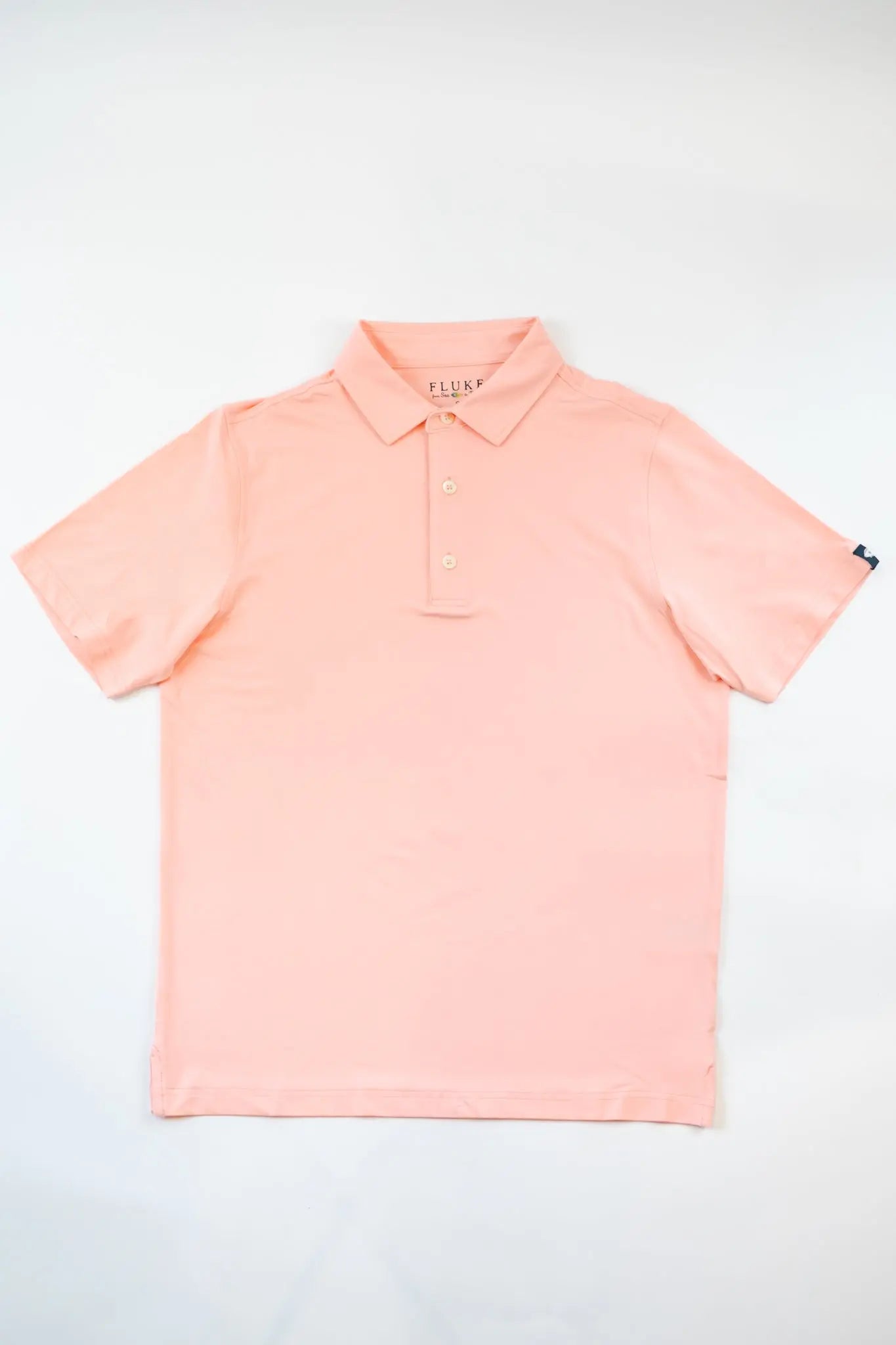 Solid Polo Fluke Apparel Co. Golf Polo Shirt  MagnoliaCottonCo.