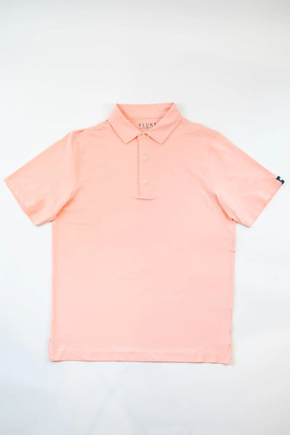 Solid Polo Fluke Apparel Co. Golf Polo Shirt  MagnoliaCottonCo.