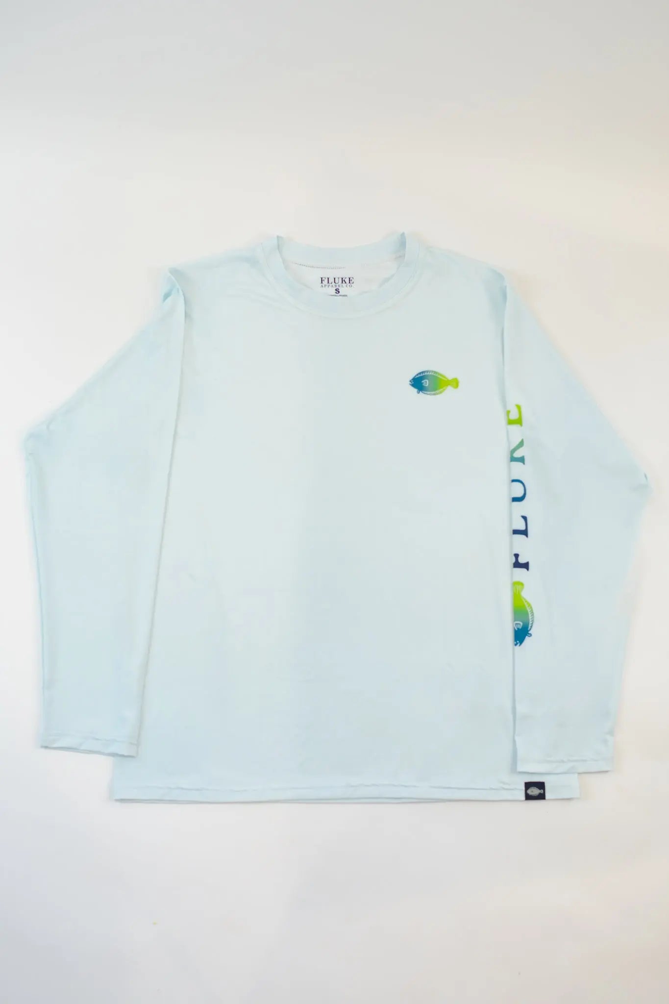 Long Sleeve Sun Shirt Fluke Apparel Co. Long Sleeve Sun Shirt 40.00 MagnoliaCottonCo. 3XL / Cloud Blue