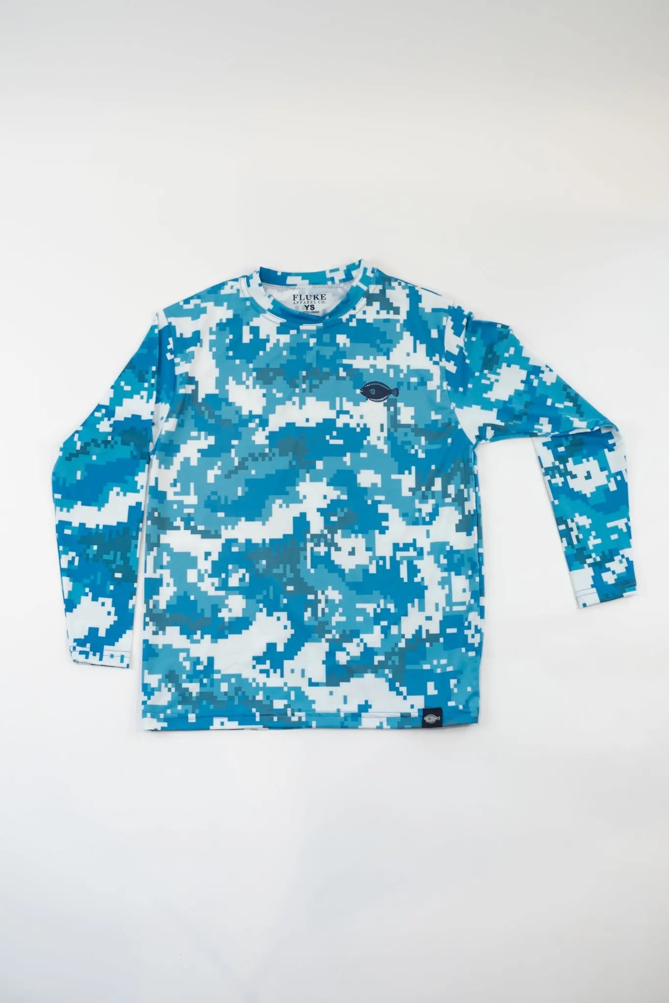 Long Sleeve Sun Shirt (Camo) Fluke Apparel Co.