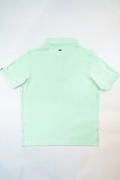 Solid Polo Fluke Apparel Co. Golf Polo Shirt  MagnoliaCottonCo.