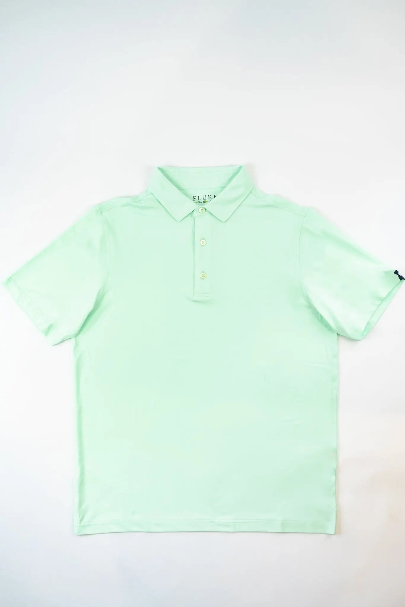 Solid Polo Fluke Apparel Co. Golf Polo Shirt  MagnoliaCottonCo.