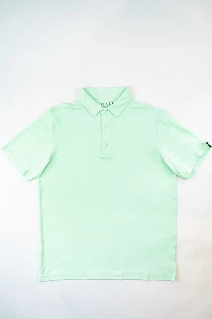 Solid Polo Fluke Apparel Co. Golf Polo Shirt  MagnoliaCottonCo.