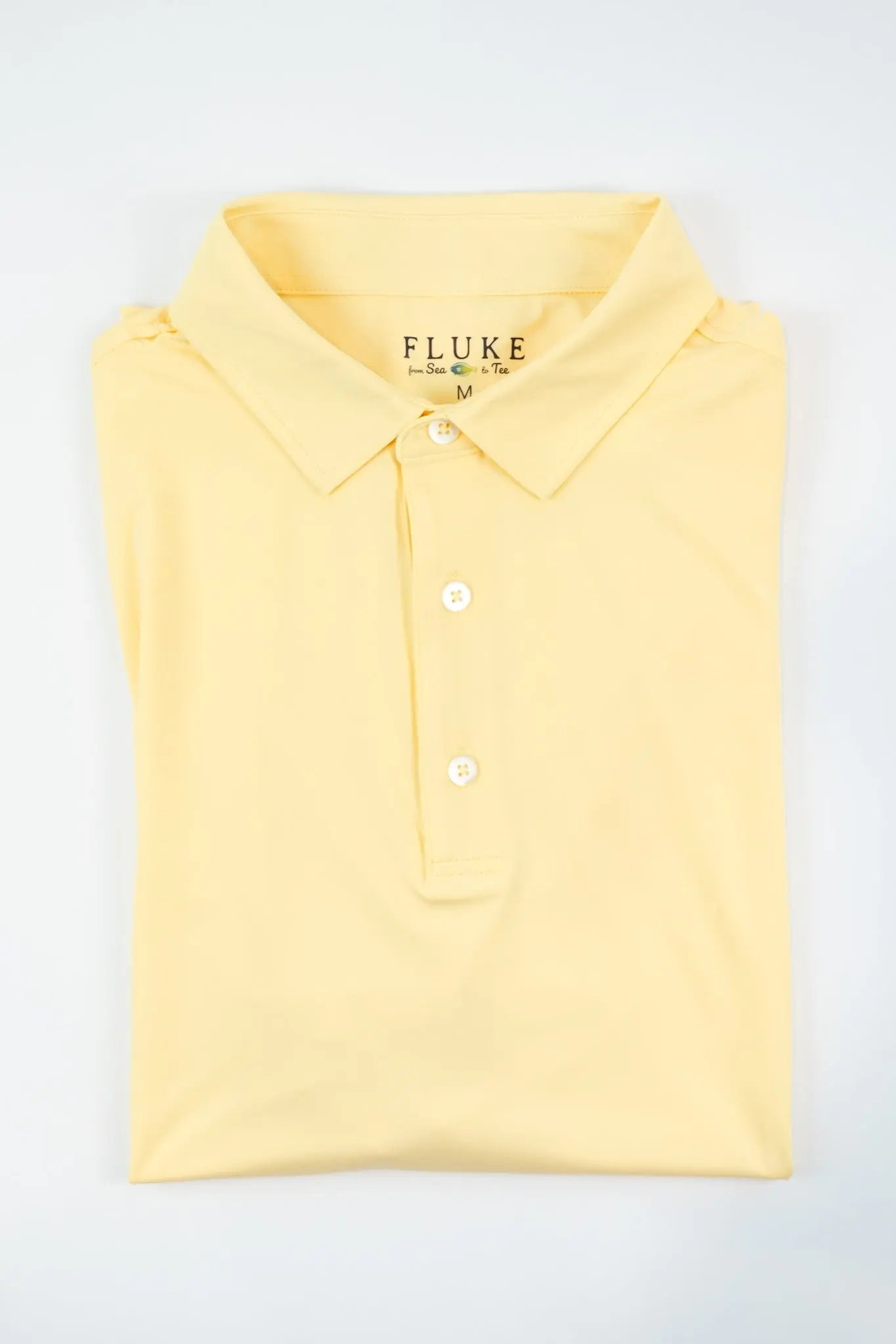 Solid Polo Fluke Apparel Co. Golf Polo Shirt  MagnoliaCottonCo.