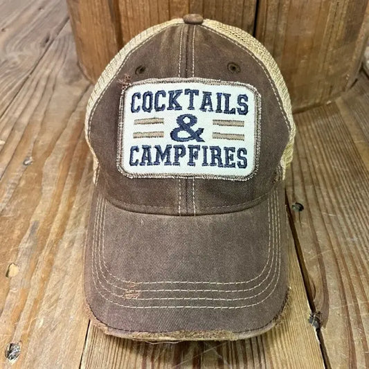 Cocktails and Campfires Hat The Goat Stock