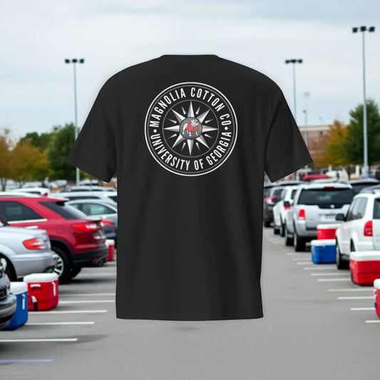 All Roads Lead to UGA Pocket Tee – Magnolia Cotton Co. T-shirt in Bulldog Black MagnoliaCottonCo. T-shirt  MagnoliaCottonCo.