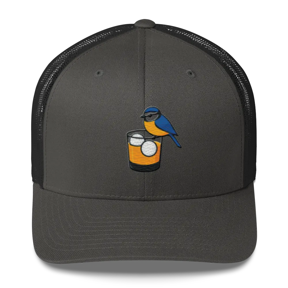 Birdie Juice Golf Hat – Trucker Cap for Golfers (Silver/Charcoal/Green) LXIX GOLF CLUB Hats 32.00 MagnoliaCottonCo. Charcoal